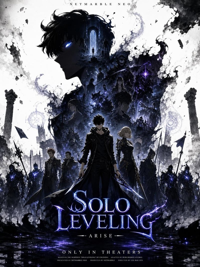 Create a promotional poster of a SOLO