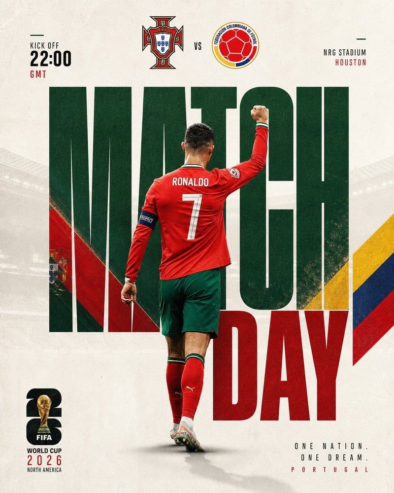 Ultra-realistic football match day poster design, Cr...