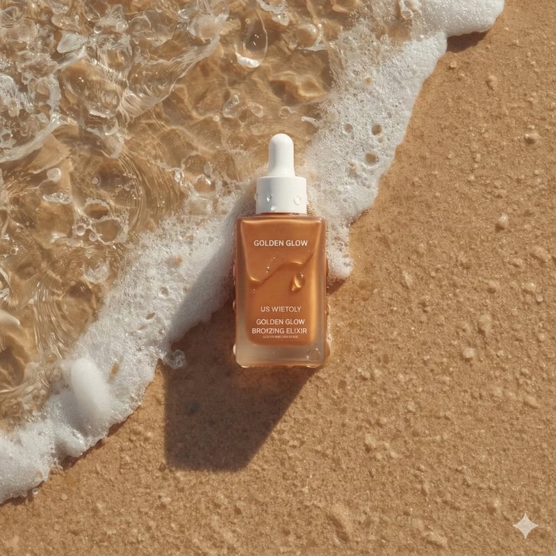 Ultra-realistic summer skincare product photography ...