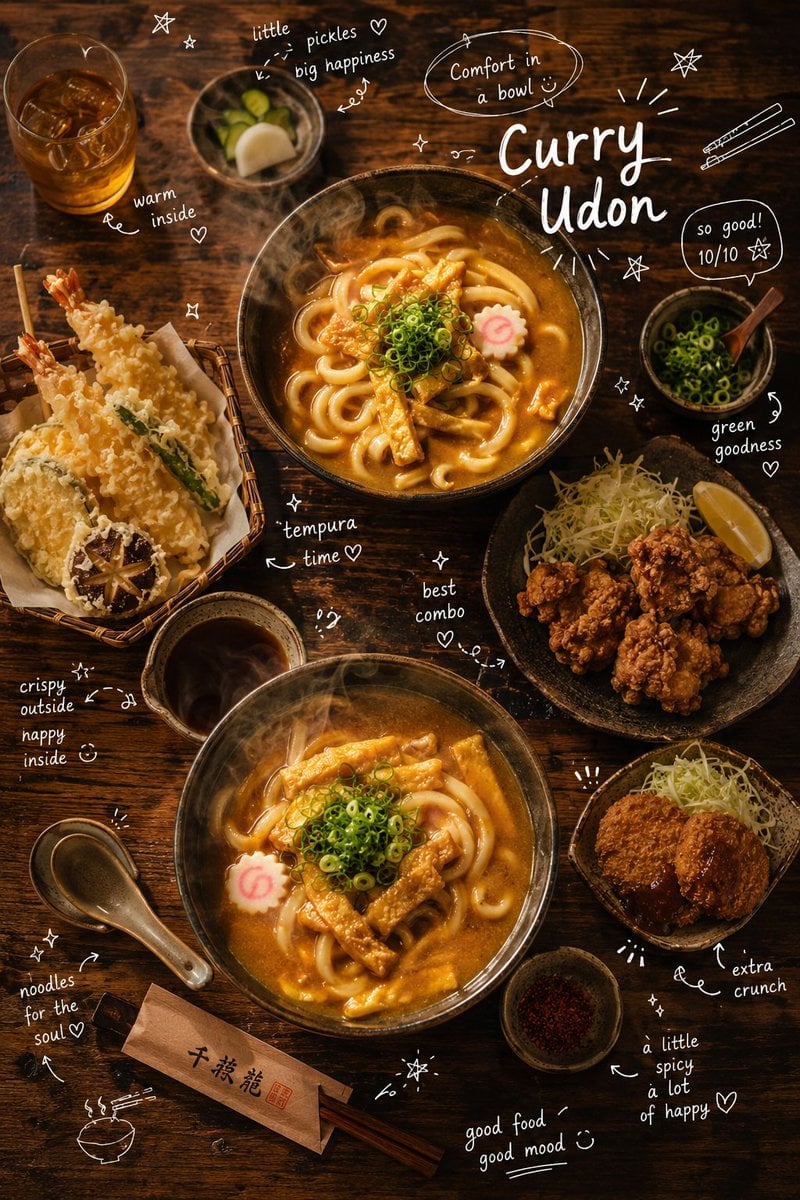 Overhead cinematic food photography of a comforting