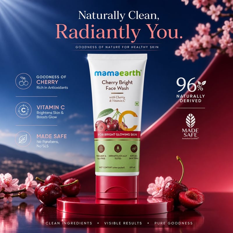 Create a premium cosmetic social media poster