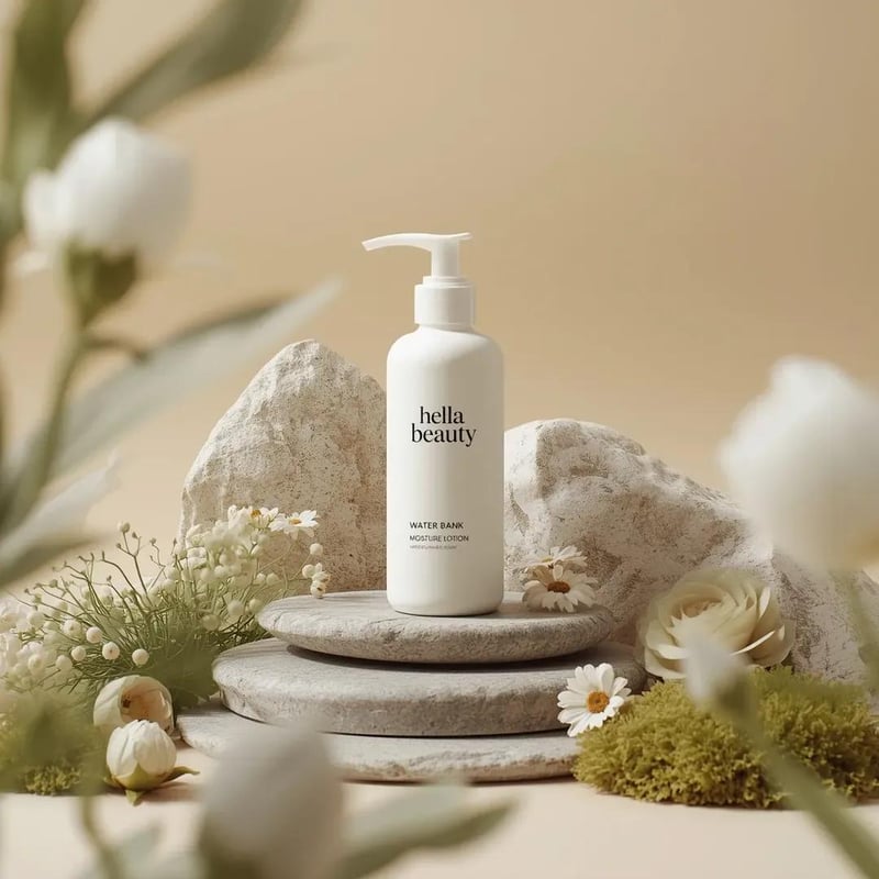 Ultra-high-end photorealistic commercial skincare pr...
