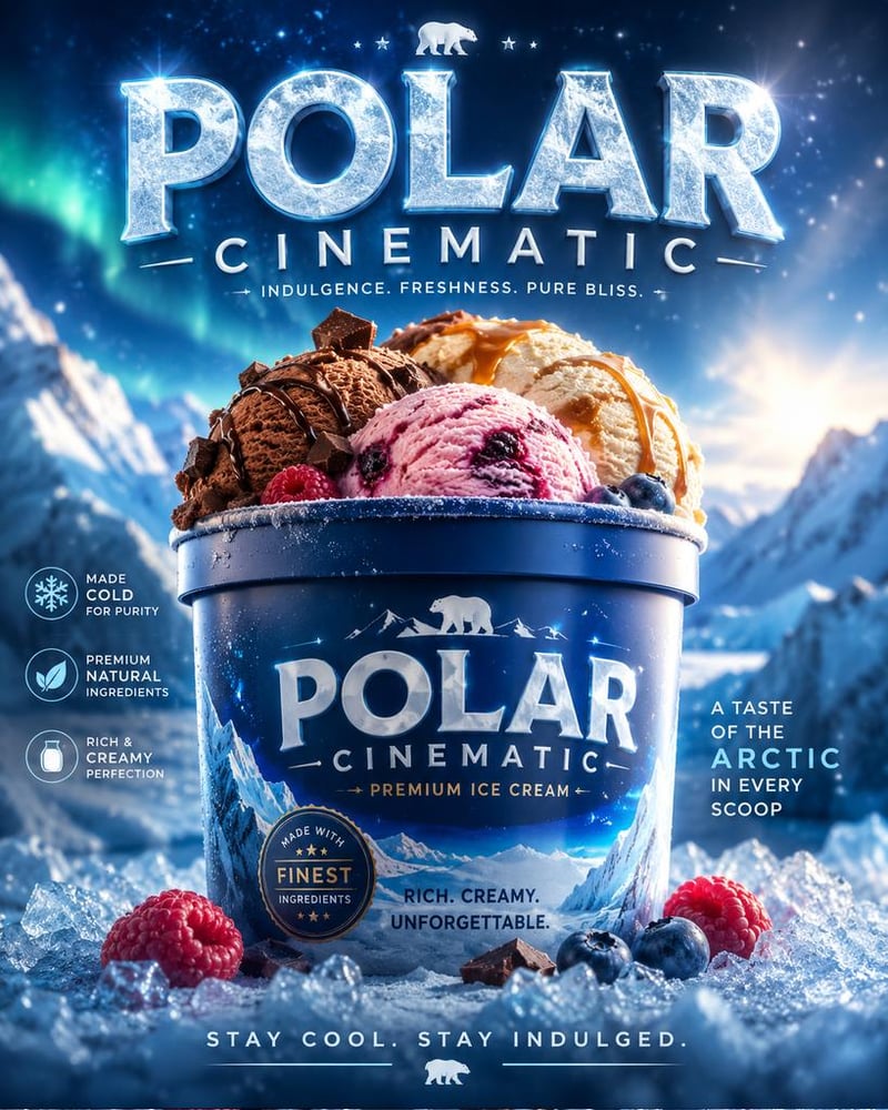 Create a captivating advertisement featuring a photo
